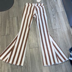 Saints and hearts flare jeans